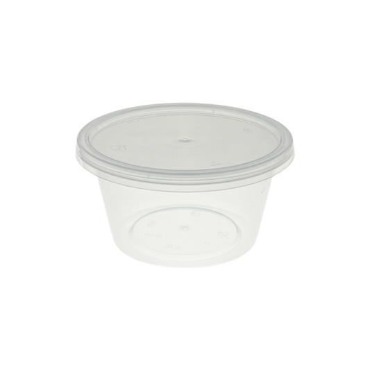 4oz Plastic Food Containers With Lids - Pack of 1000