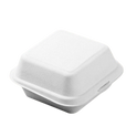 6 Inch Bagasse Burger Box - Pack of 500