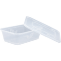 650ml Plastic Food Containers with Lids - Pack of 250